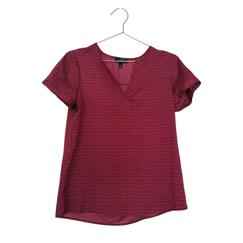 The Limited Deep Red Women's Blouse
